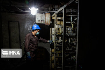 Sarcheshmeh Copper Mine in southern Iran