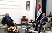 رئیس جمهور عراق توسعه همکاری‌های بغداد و تهران را با اهمیت دانست 