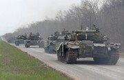 حمله موشکی روسیه به تاسیسات تعمیر تانک اوکراین با موشک‌های اسکندر