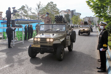 مراسم رژه خودرویی نیروهای مسلح ارتش