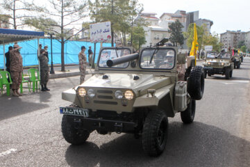 مراسم رژه خودرویی نیروهای مسلح ارتش