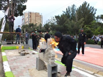 مراسم گرامیداشت روز ارتش جمهوری اسلامی در بیرجند