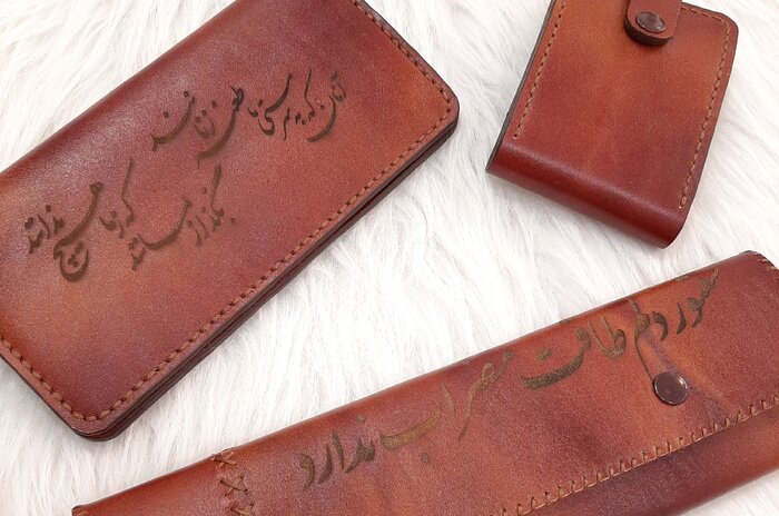 صنایع دستی چرمدوزی چهارمحال و بختیاری کاربردی با هزینه بالا