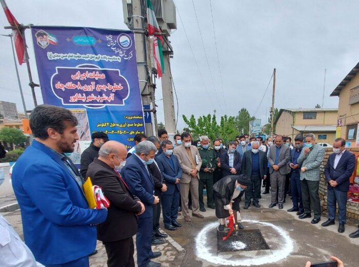 پیشرفت ۵۰ درصدی اجرای شبکه فاضلاب نیشابور