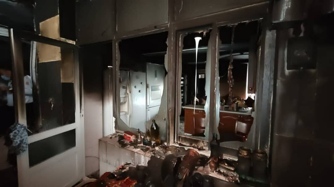 انفجار و آتش سوزی مرگبار منزلی مسکونی در پایتخت