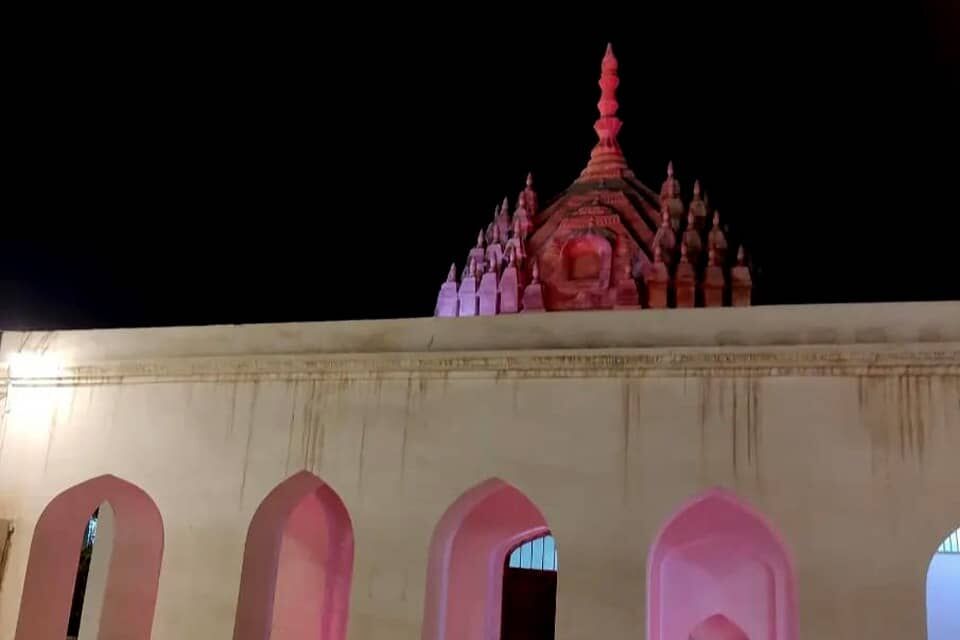 مرحله دوم مرمت معبد هندوهای بندرعباس آغاز شد