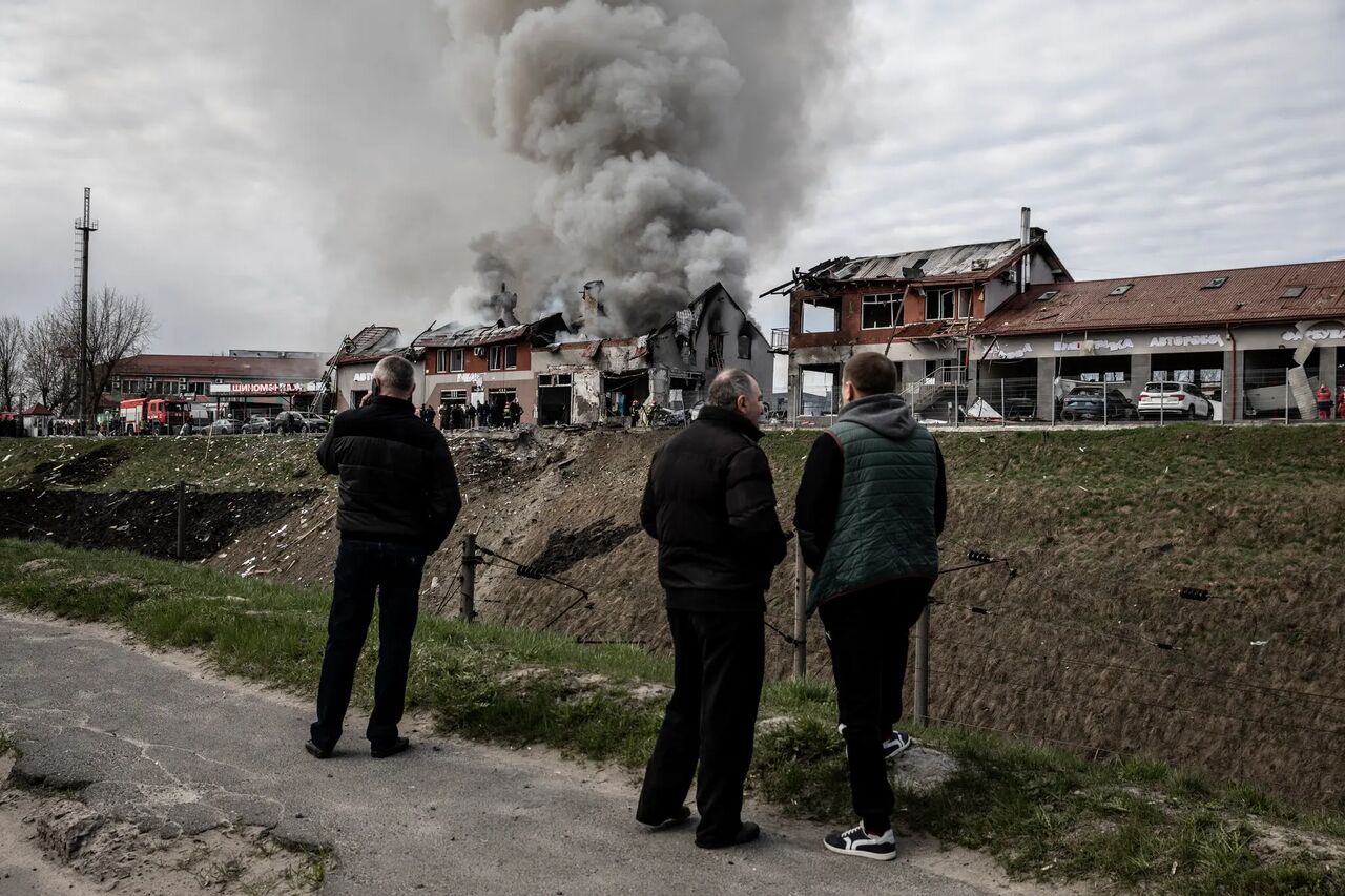اوکراین:بمباران لویو ۶ کشته بر جای گذاشت