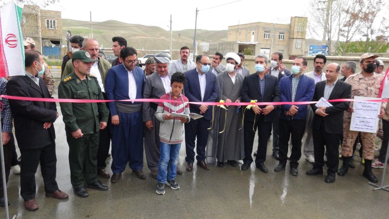 طرح هادی روستای گاوشله دیواندره افتتاح شد طرح هادی روستای گاوشله دیواندره افتتاح شد