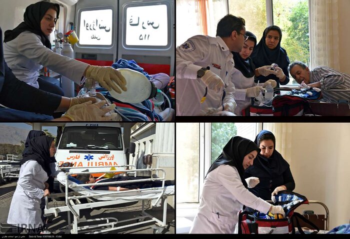 بانوان به تیمهای عملیات اورژانس میآیند