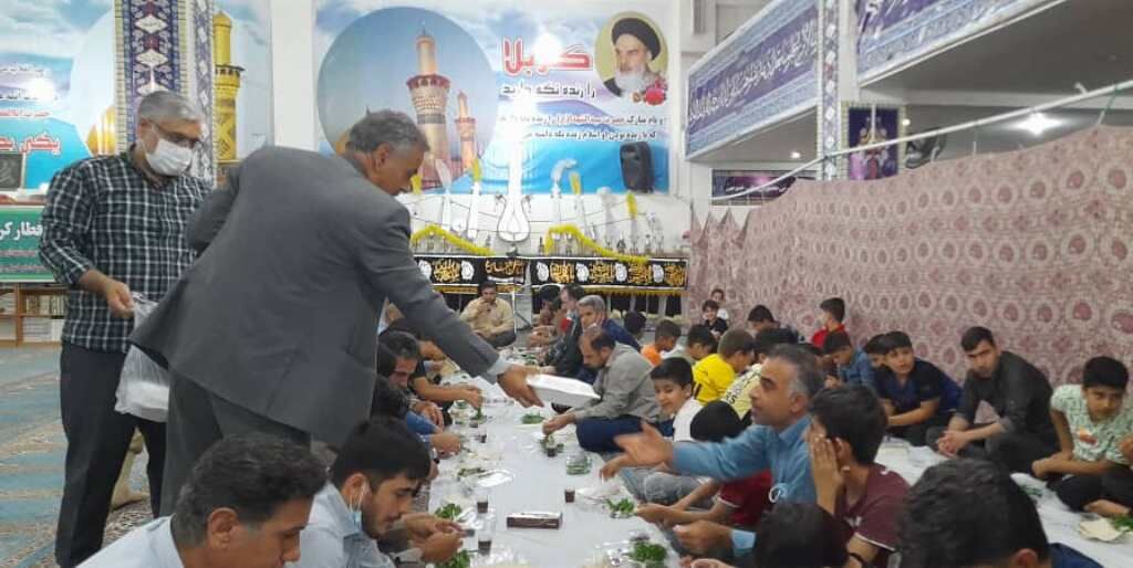 ۱۲۰۰ خانوار مددجوی کمیته امداد قصرشیرین اطعام شدند