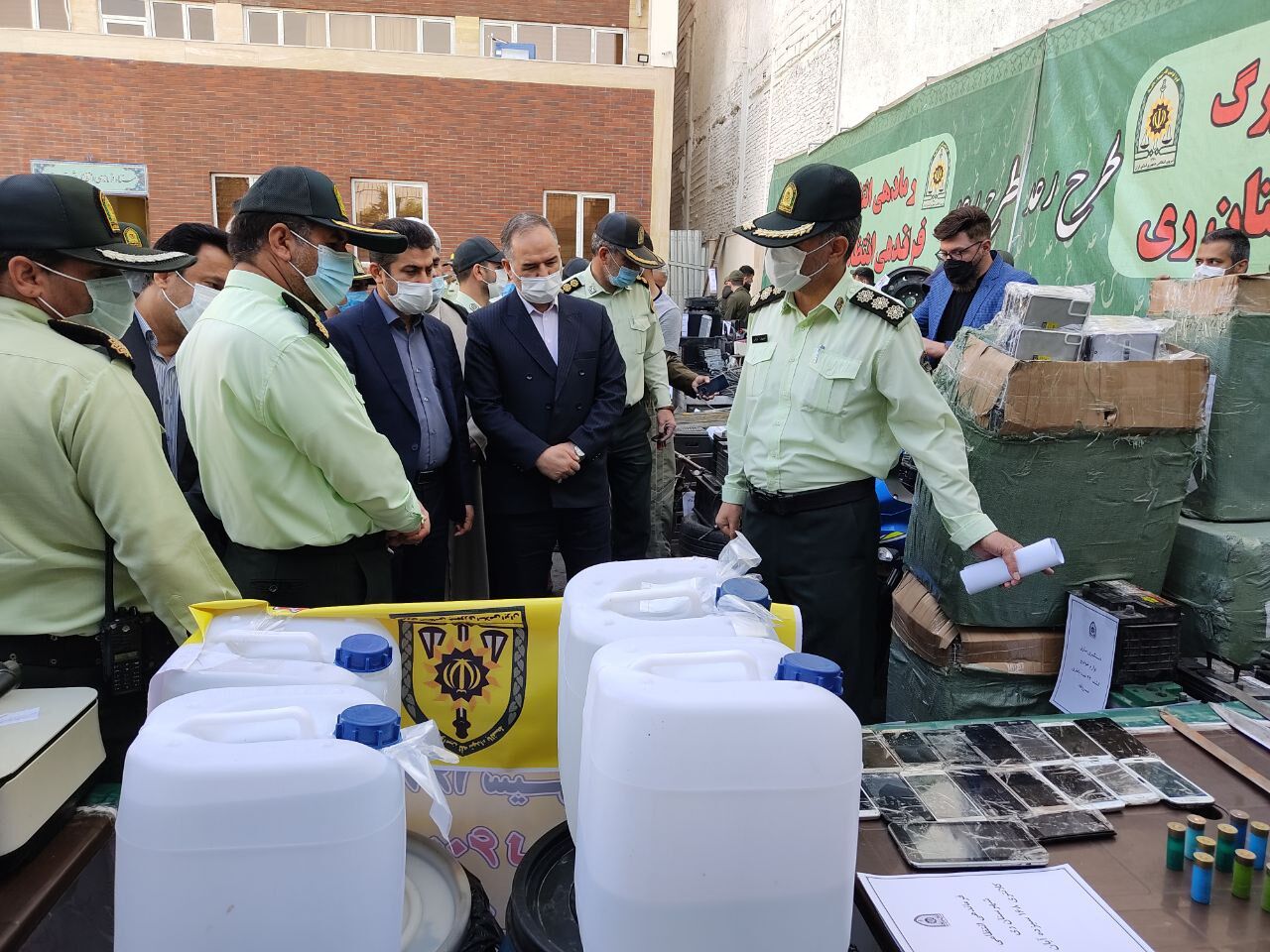 نمایشگاه دهمین مرحله طرح رعد شهرستان ری برپا شد نمایشگاه دهمین مرحله طرح رعد شهرستان ری برپا شد