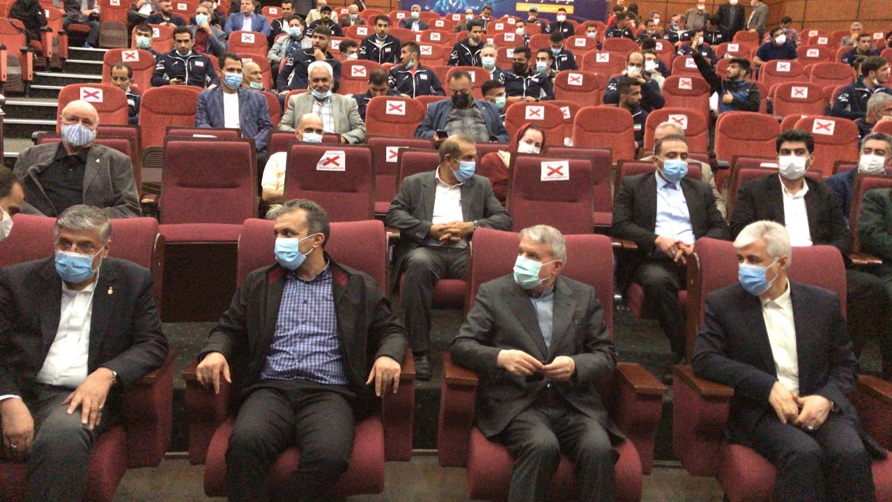 مراسم بدرقه کاروان ناشنوایان به المپیک برزیل با حضور سجادی و صالحیامیری