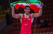 El luchador iraní se proclama vencedor del Campeonato Asiático de Lucha Grecorromana en Mongolia