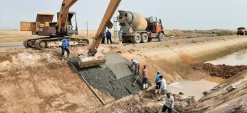 تعمیر کانال اصلی پای پل از قطع آب آشامیدنی ۶ شهرستان خوزستان جلوگیری کرد 