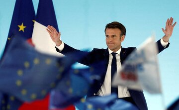 غیررسمی: مکرون ۵۸ درصد آرای انتخابات فرانسه را کسب کرد