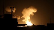 غزہ پر اسرائیلی فضائی حملہ