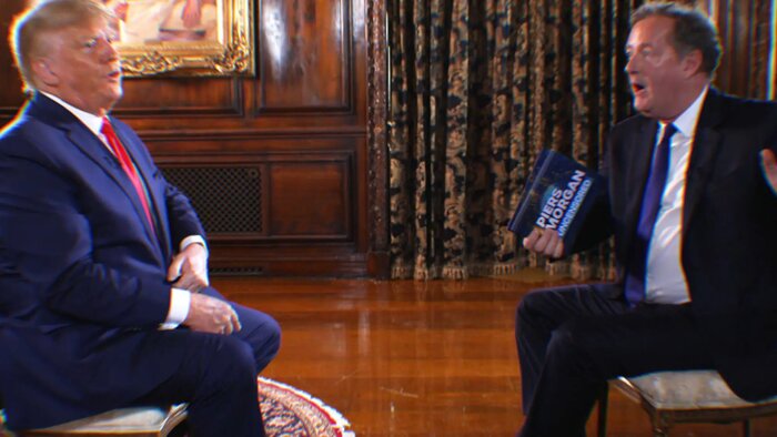 مصاحبه مجری معروف انگلیسی با ترامپ جنجالی شد