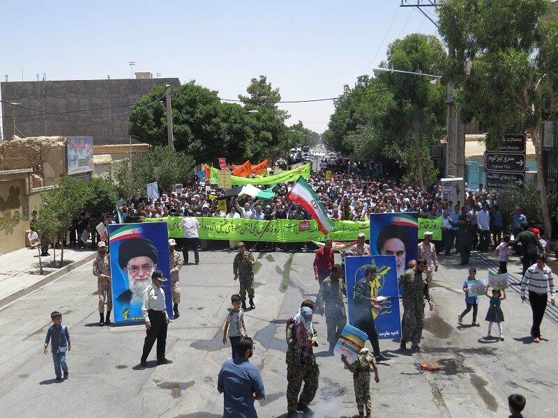  راهپیمایی روز قدس اعلام انزجار از رژیم غاصب صهیونیستی است