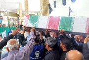 پیکر شهید جاویدالاثر در شریف‌آباد پاکدشت تشییع شد