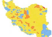 گسترش رنگ نارنجی کرونایی در خراسان شمالی