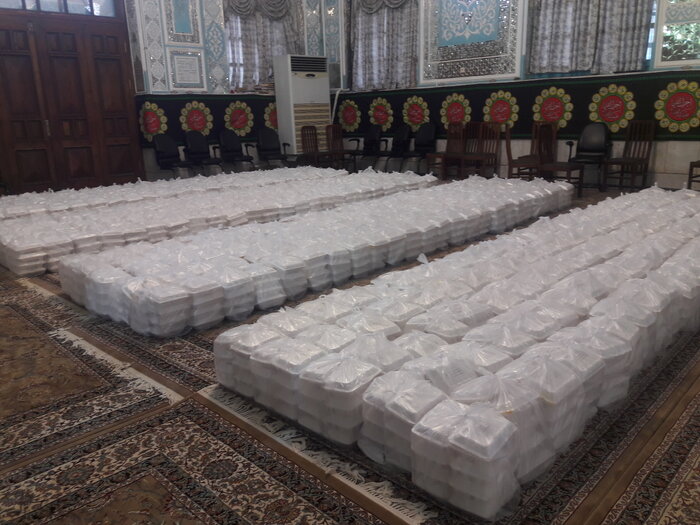 ۷۲ دیگ غذای نذری در گرگان طبخ شد