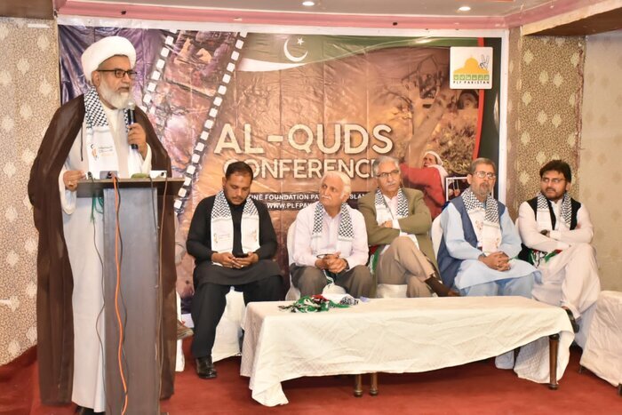 Pakistani speakers stress on continued support for Palestine cause at Quds conference