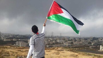 هواداران فوتبال در مغرب با مردم فلسطین اعلام همبستگی کردند 