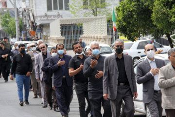 عزاداری خیابانی مردم آستارا در سالروز شهادت مولای متقیان‎‎