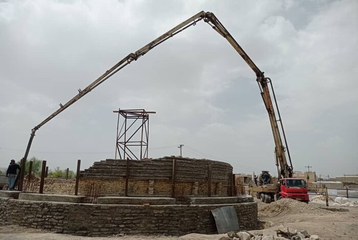 بنای تاریخی «یخدان میرفتاح» ملایر با ایجاد کمربند بتنی مستحکم میشود