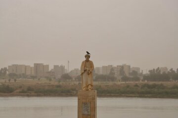 گرد و غبار در اهواز