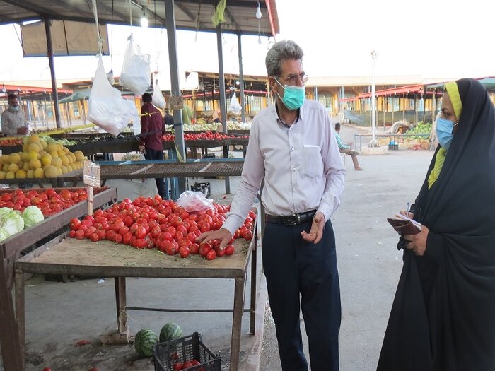 یک بام و دو هوای بازار میوه و ترهبار در بیرجند