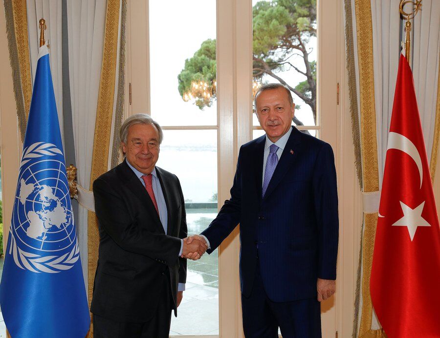 دبیر کل سازمان ملل از تلاش‌های دیپلماتیک ترکیه درباره جنگ اوکراین حمایت کرد