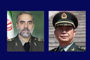 وزیر دفاع چین به تهران سفر می‌کند