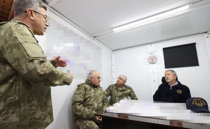 وزیر دفاع ترکیه چگونه به شمال عراق رفت؟