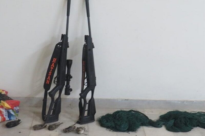 شکارچی غیرقانونی در ورامین دستگیر شد
