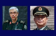 Chinas Verteidigungsminister trifft sich mit General Bagheri