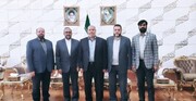 حماس کا ایک اعلی سطحی وفد کا دورہ ایران