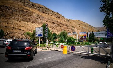 محدودیت تردد وسایل نقلیه  درجاده کرج - چالوس و آزاد راه تهران - شمال اعمال می شود