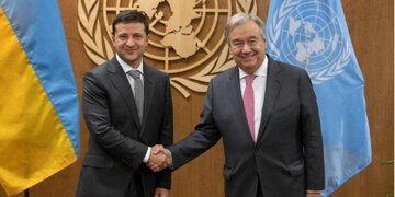دبیرکل سازمان ملل در اوکراین/ گوترش و زلنسکی پنجشنبه دیدار می‌کنند