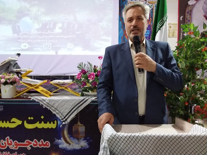 ضیافت افطاری زندانیان مراغه با حضور خانوادههایشان برگزار شد