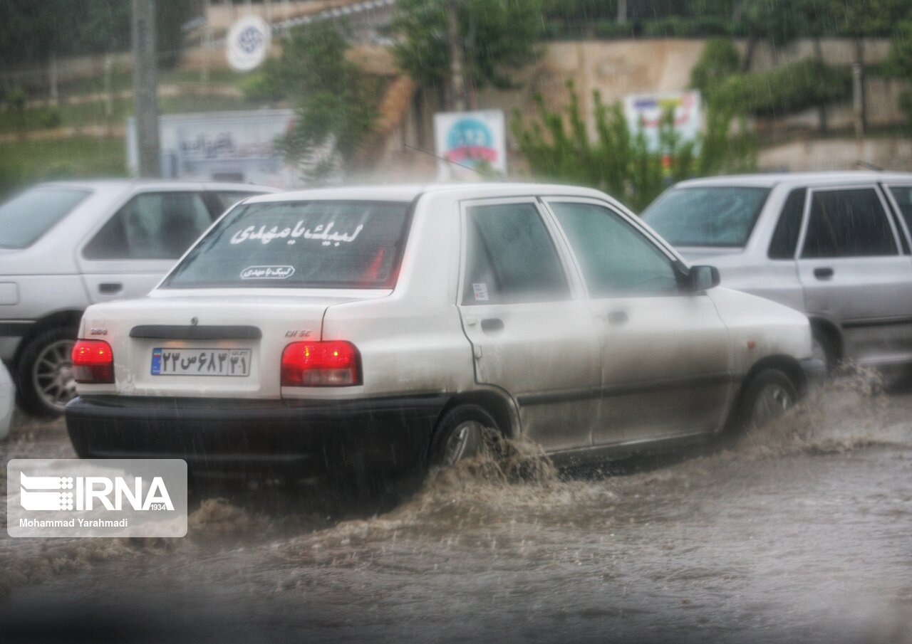 هشدار سطح نارنجی هواشناسی خوزستان نسبت به بارش باران و تگرگ