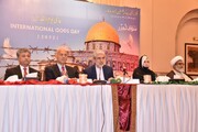پاکستانی حکام اور شخصیات نے صہیونی ریاست کی مذمت کرتے ہوئے عالمی یوم القدس کو منایا