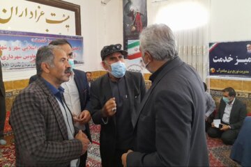 برپایی میز خدمت جهادي در میاندوآب