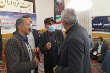 برپایی میز خدمت جهادي در میاندوآب