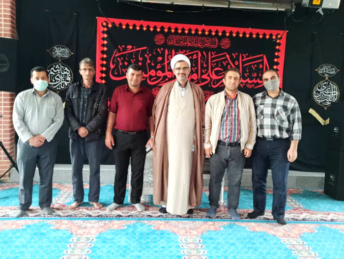 تجدید میثاق کارگران شهرداری لواسان با شهدای گمنام