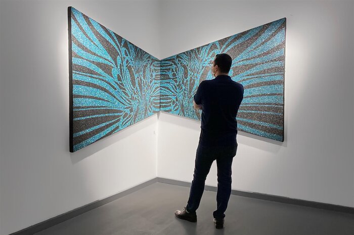 «سنگ صبور» و «برآستین وصال» در گالریگردی پایتخت