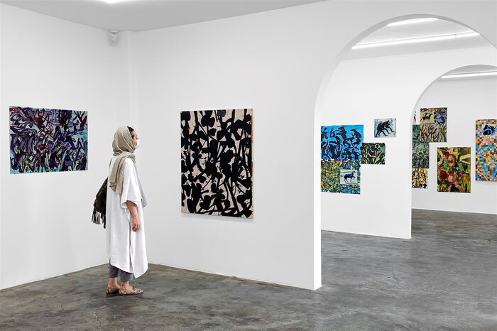 «سنگ صبور» و «برآستین وصال» در گالریگردی پایتخت