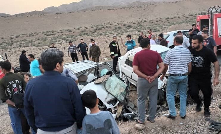 تصادف دو خودرو در محور روستایی پاکدشت ۵ کشته و مجروح برجای گذاشت