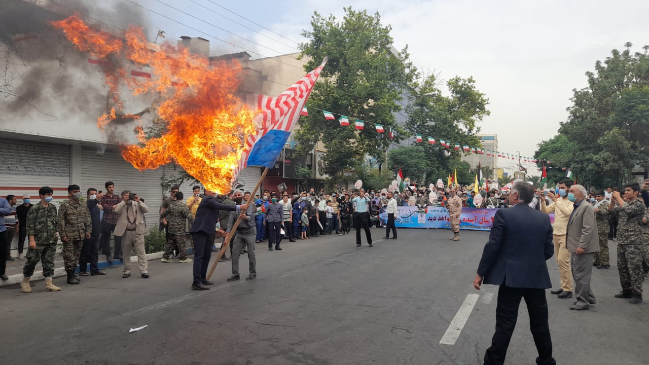 مردم ورامین در روز قدس حماسه ای دیگر آفریدند