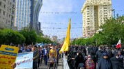 راهپیمایی روز جهانی قدس در مشهد آغاز شد